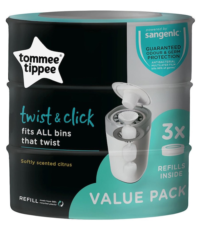 Tommee Tippee Nappy Wrapper Refill Cassette atelieryuwa.ciao.jp