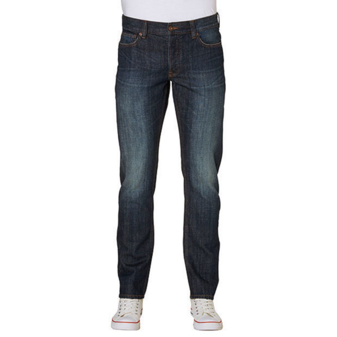 Tapered Nebraska Slim Fit Jeans - Blue 