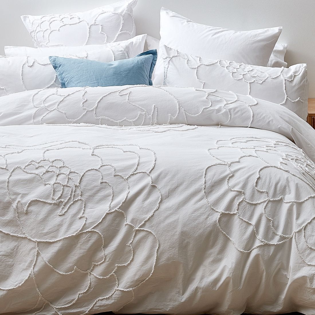 Greta Looped Chenille Quilt Cover Set Target Australia