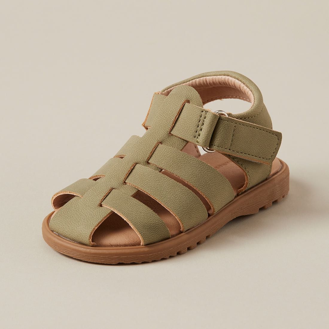 front covered sandals
