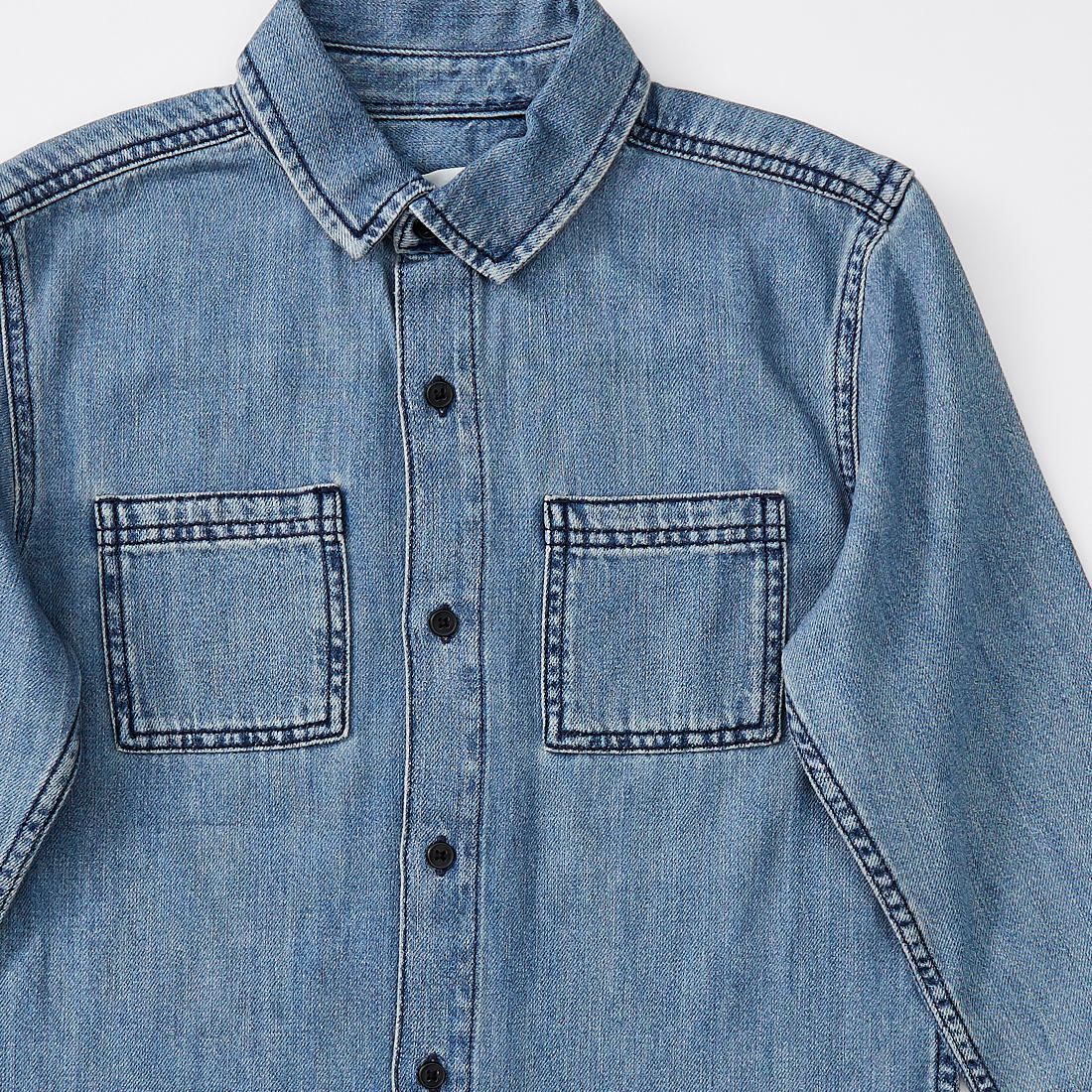 Boys Denim Shirt - Indigo | Target 