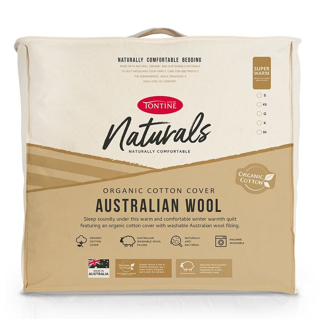 Tontine Super Warm Australian Wool Quilt Target Australia