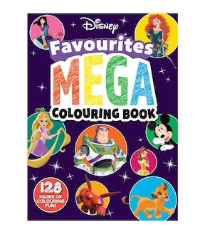 Disney Favourites: Mega Colouring Book
