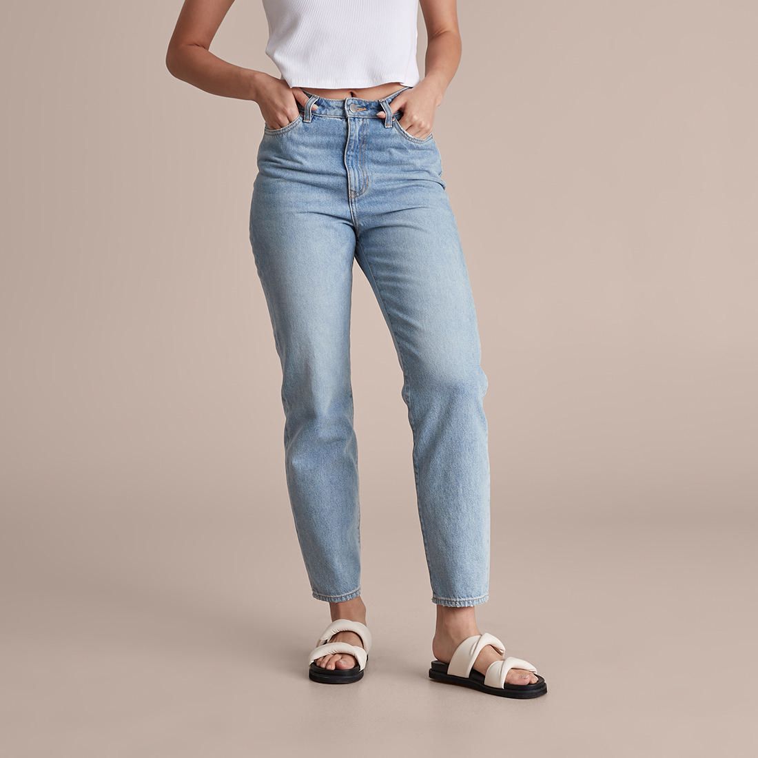 Lily Loves High Rise Straight Jeans Target Australia