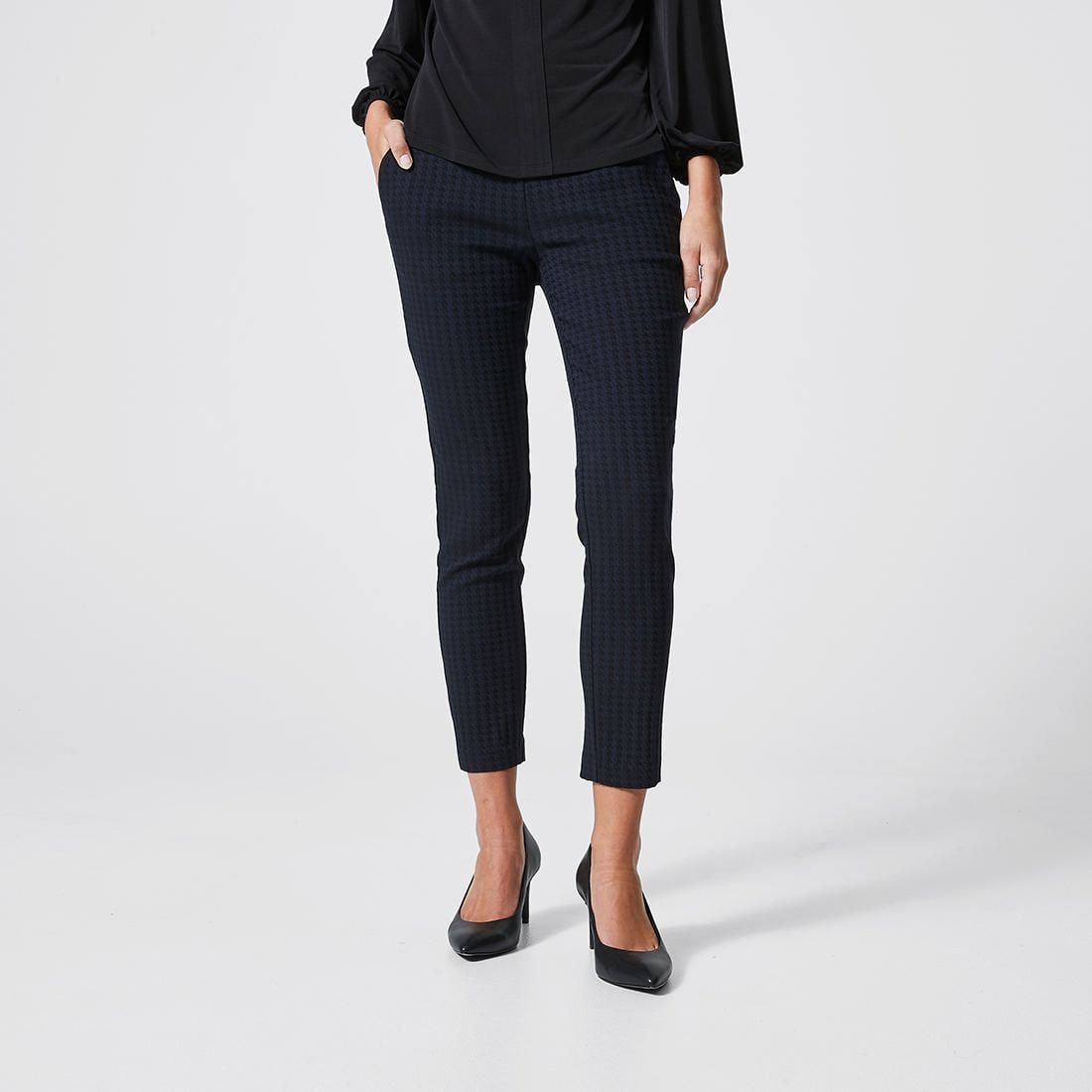 Preview Dog Tooth Skinny Ankle Length 