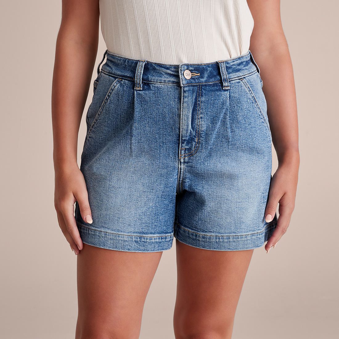 Dannii Minogue Petites Denim Shorts 