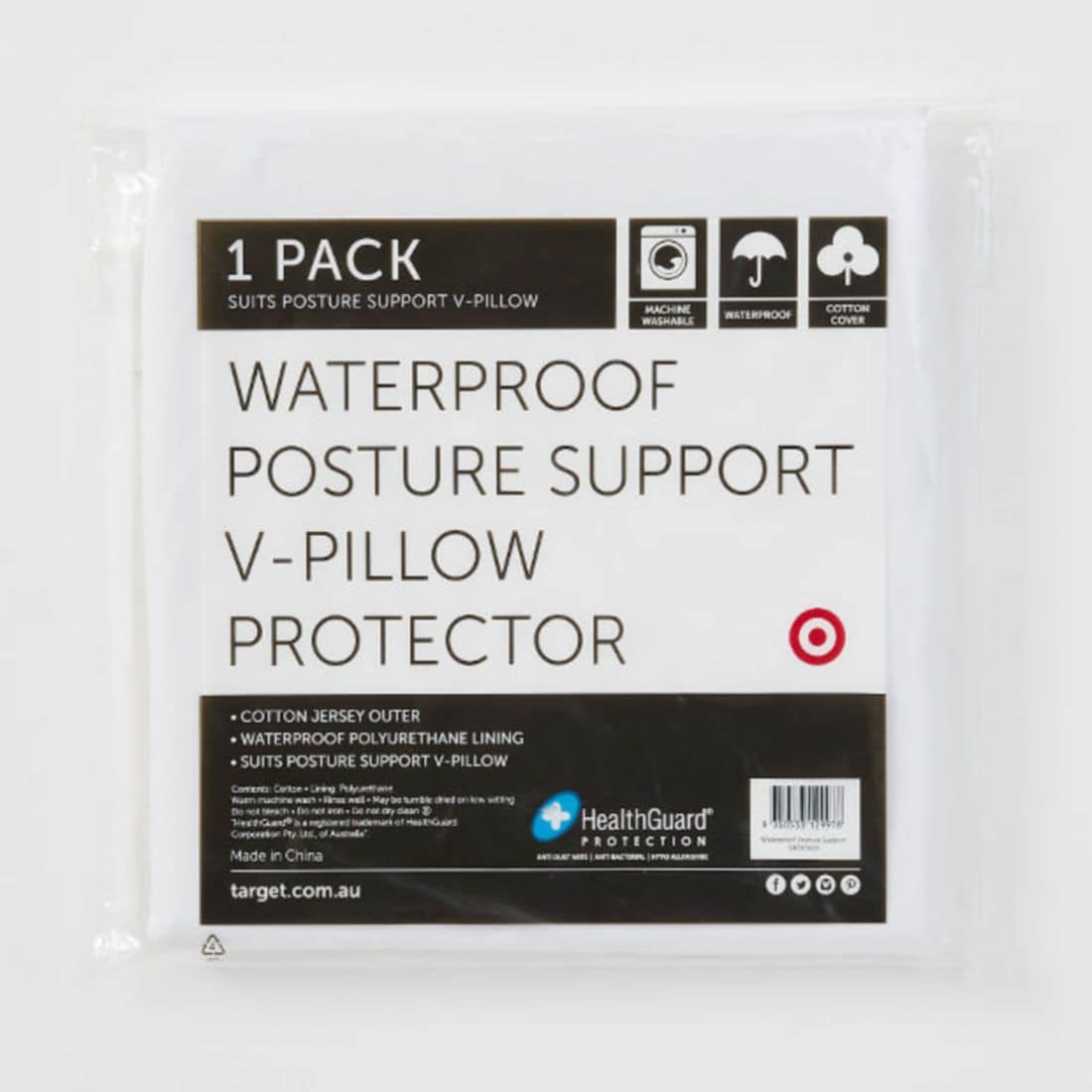v pillow protector