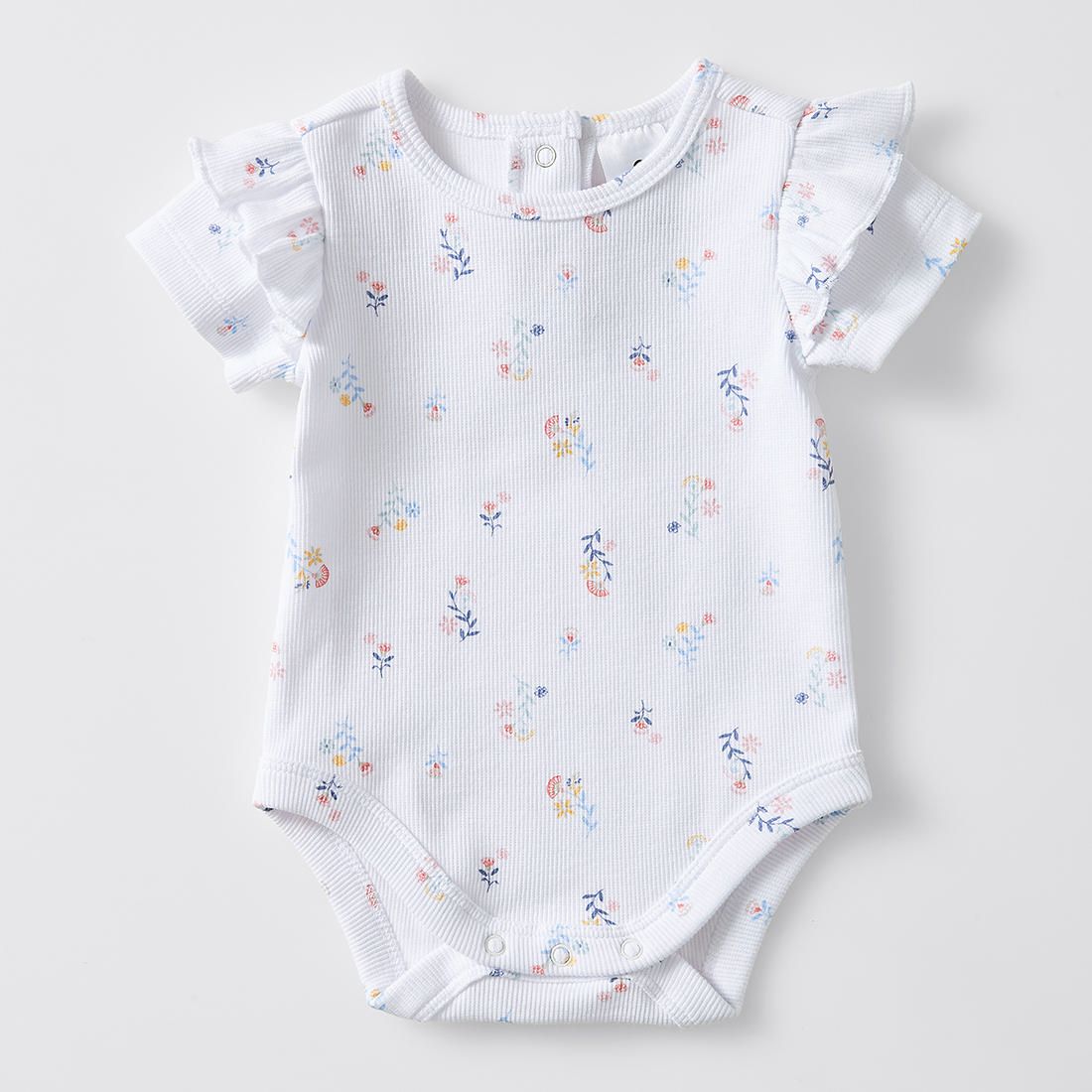 frill bodysuit baby
