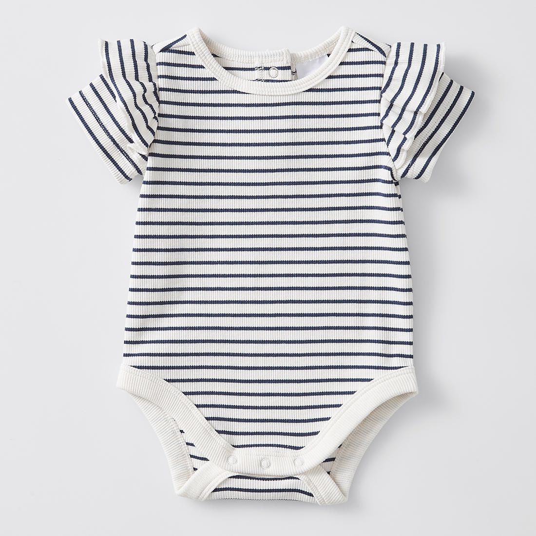 navy blue bodysuit baby