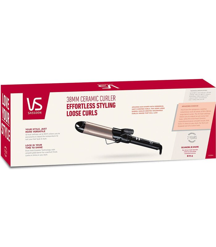 VS Sassoon Ceramic Curler - VS338A | Target Australia VS Sassoon Ceramic Curler - VS338A | Target Australia