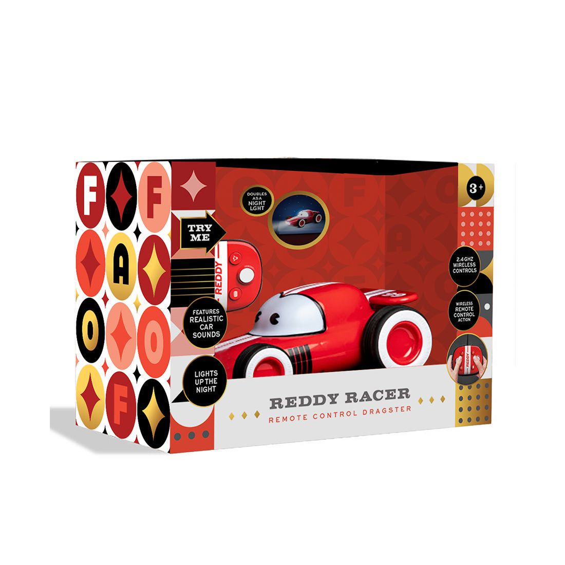 FAO Schwarz - Reddy Racer RC Dragster 
