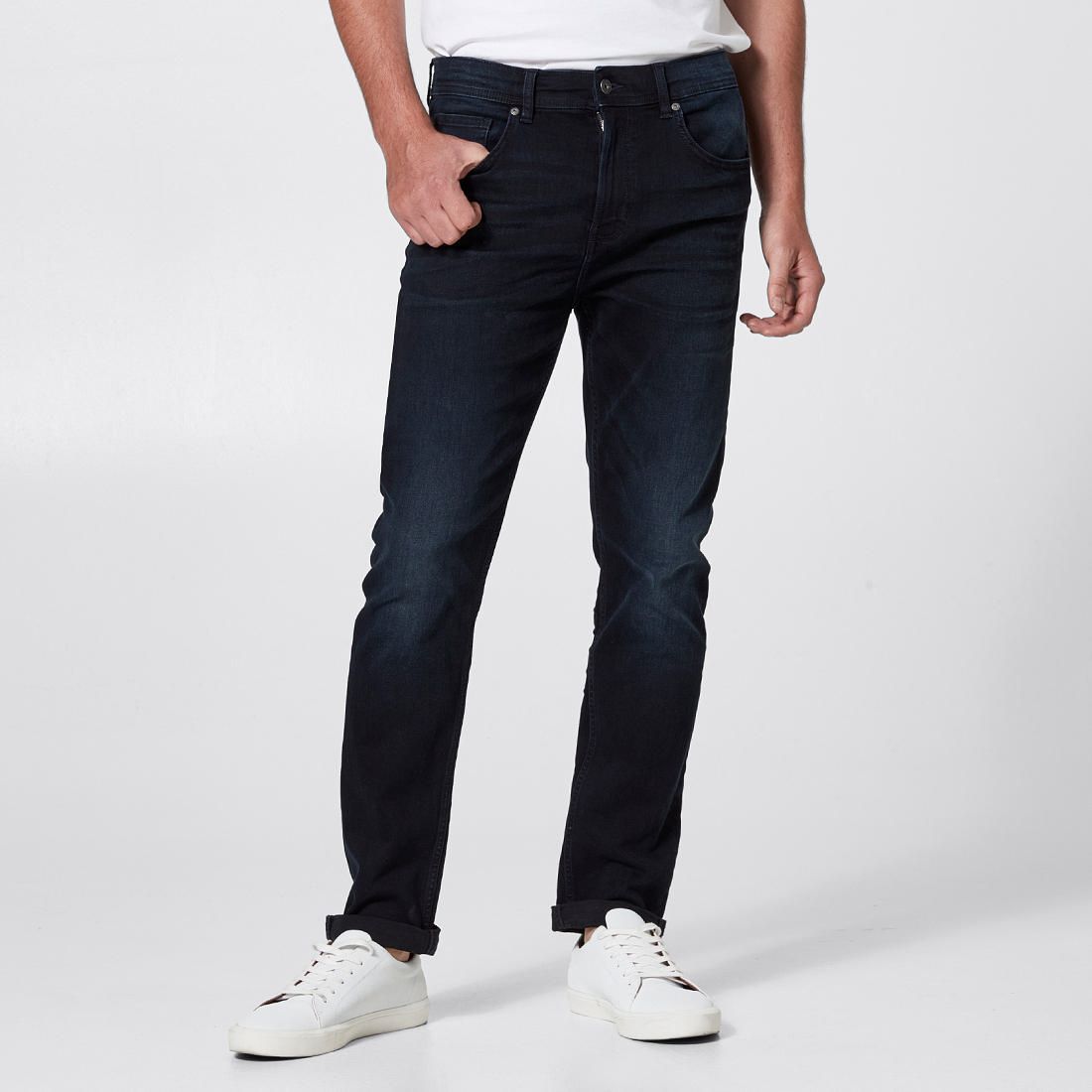 DENIM Phoenix Slim Tapered Jeans - Blue 