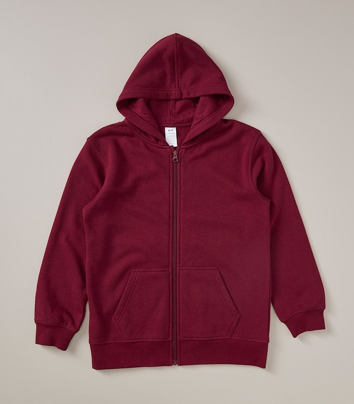 School Fleece Zip Thru Hoodie | Target Australia