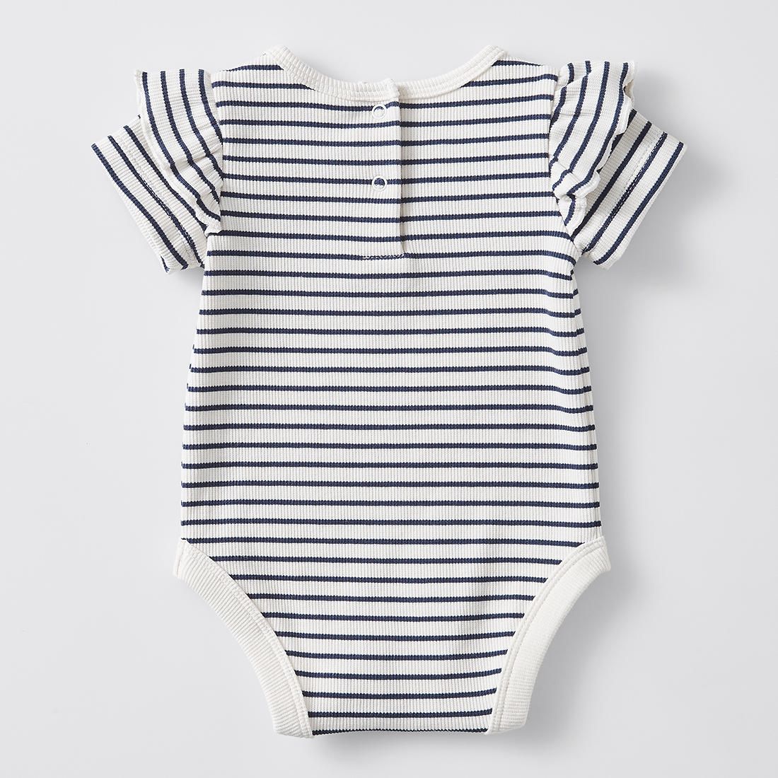 frill bodysuit baby