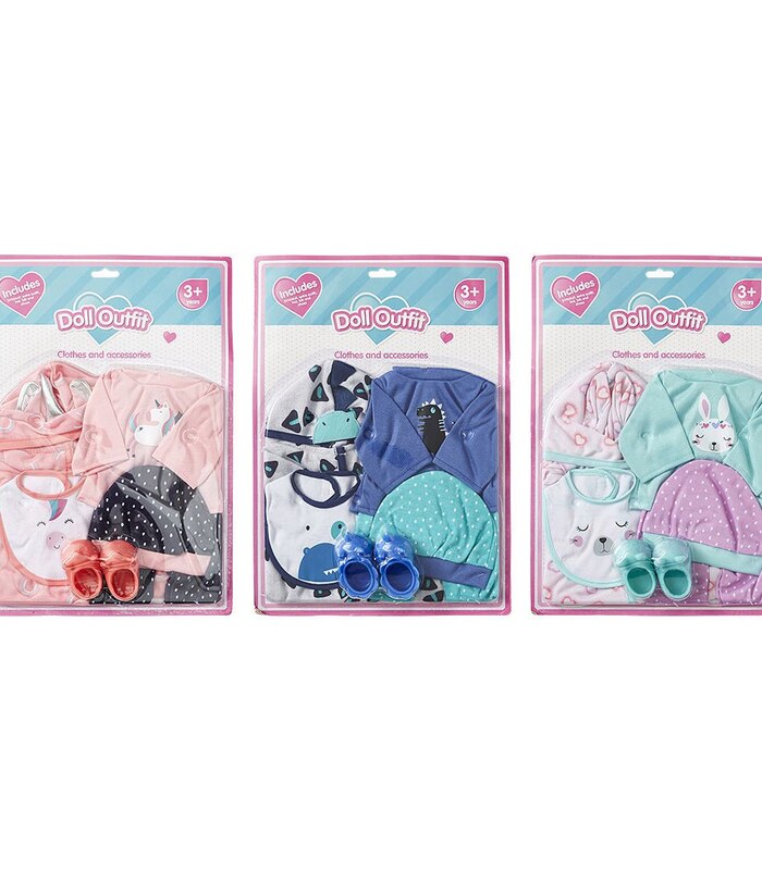 Baby Doll Outfit 5 Pack Assorted Target Australia