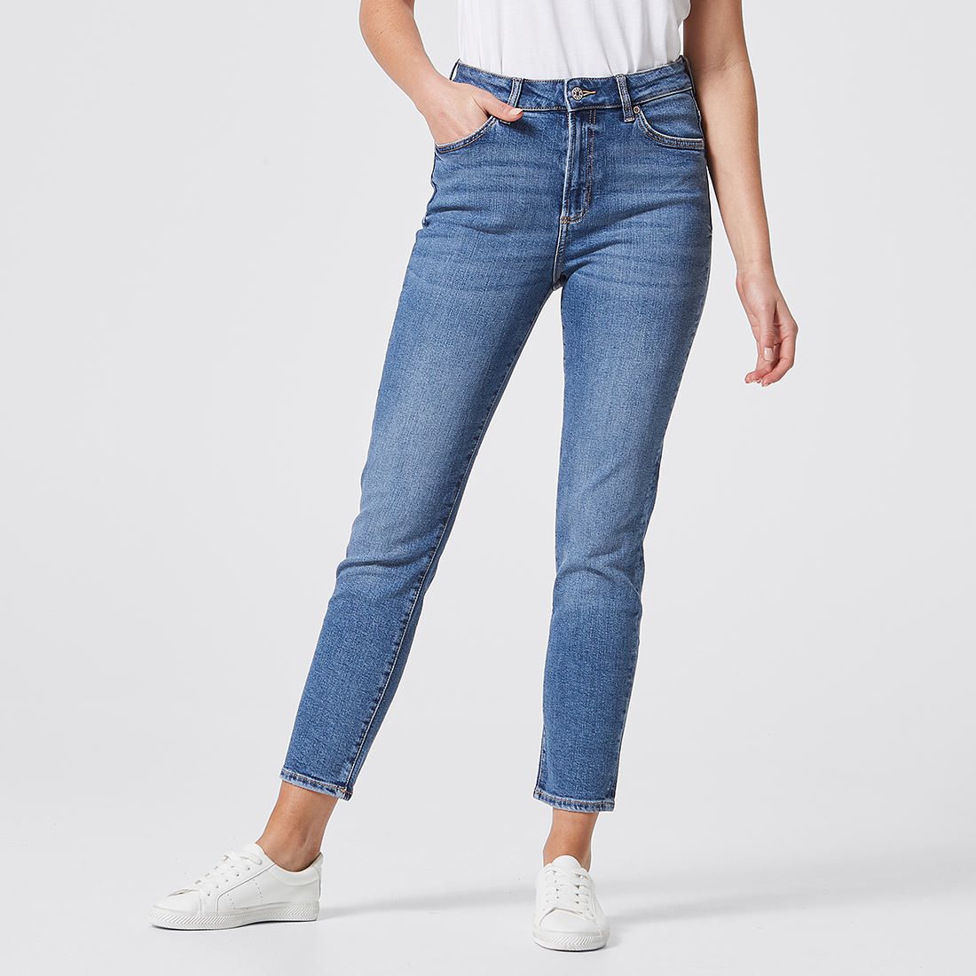 slim high jeans