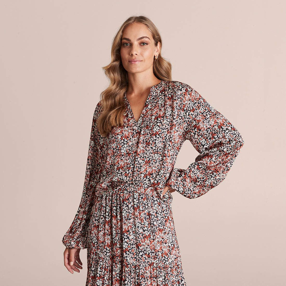 Preview Long Sleeve Smock Top | Target 
