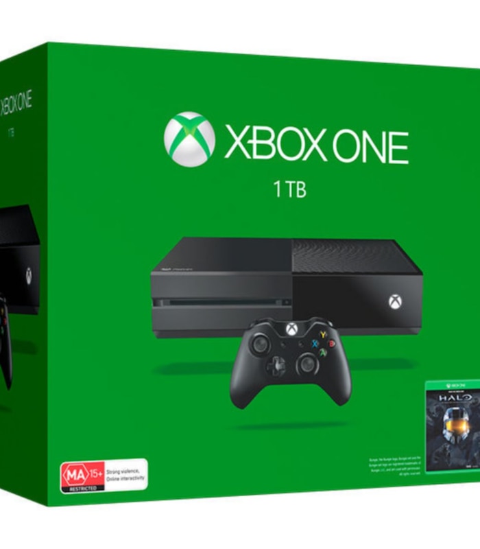 Xbox One 1TB Console & Halo The Master Chief Game Target Australia