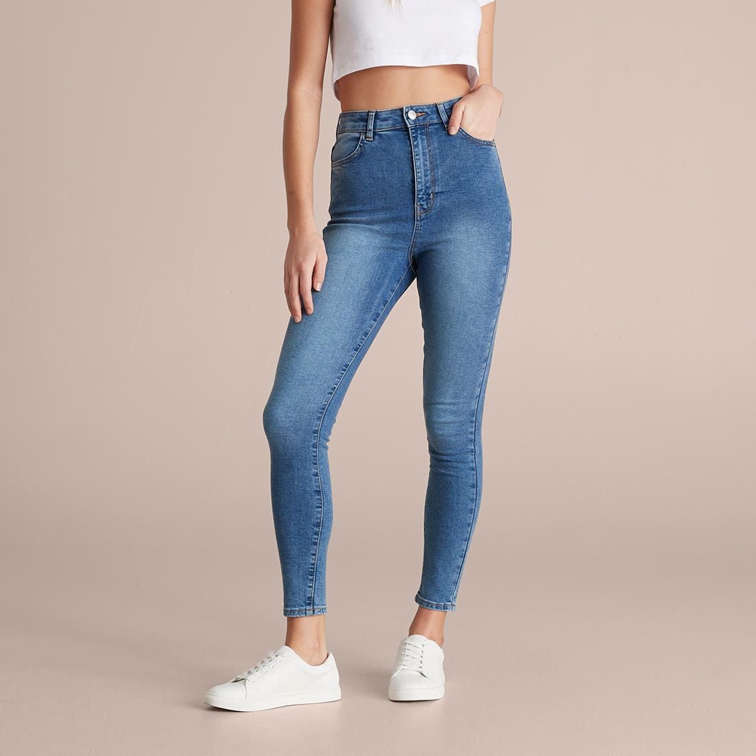 lily slim fit jeans with stretch