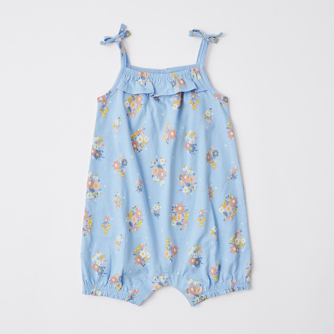 floral romper baby