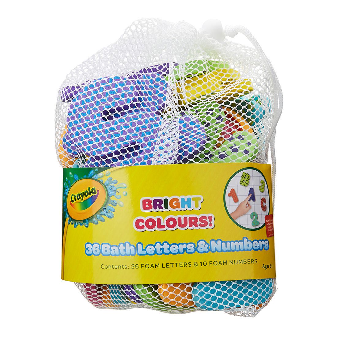 crayola bath foam letters and numbers