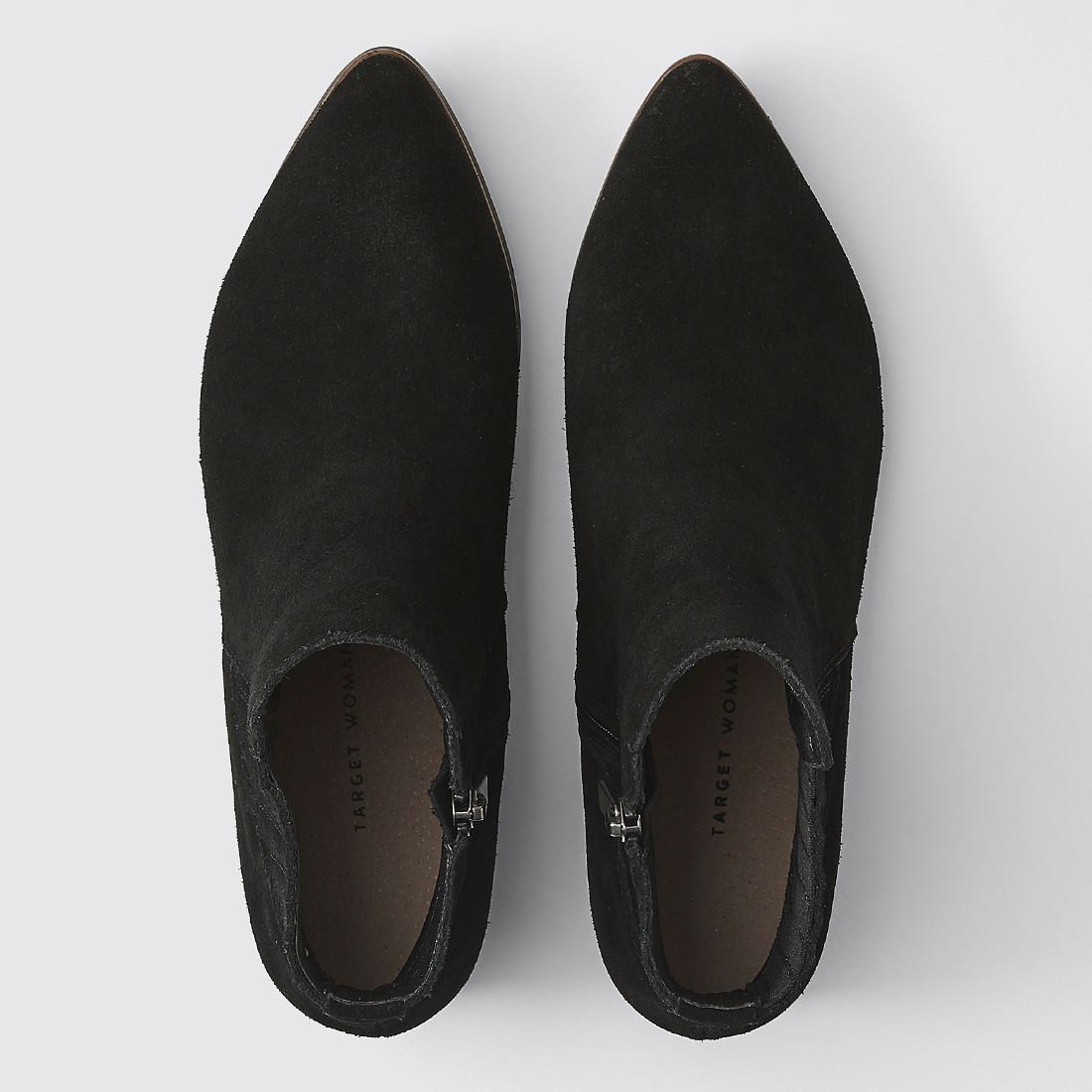 target black chelsea boots