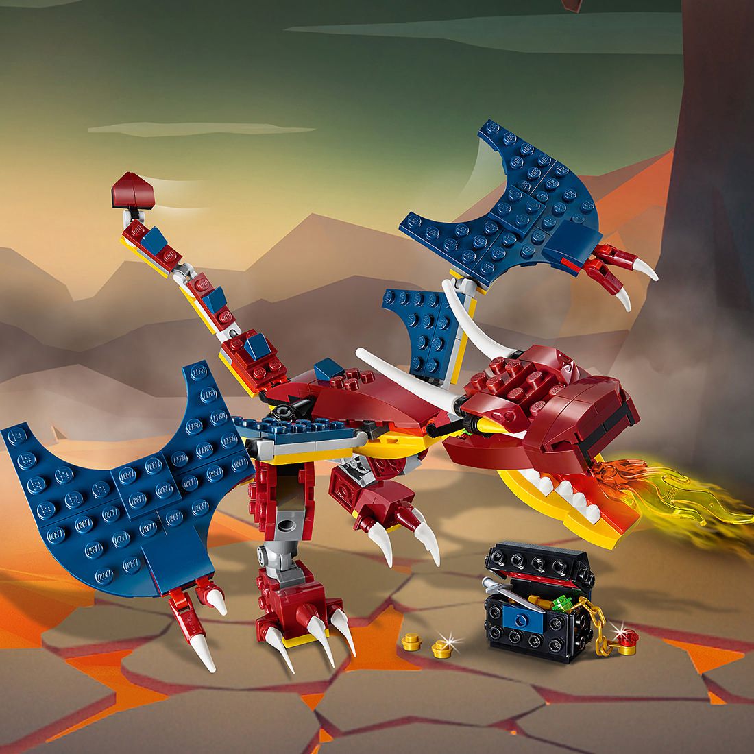 lego creator 3 in 1 fire dragon