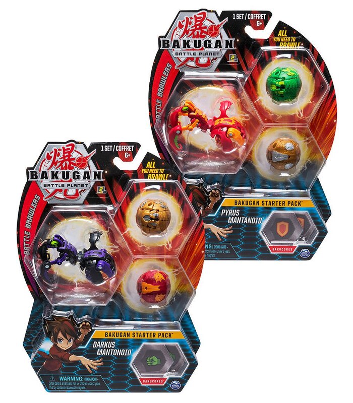 Bakugan Battle Brawlers Collectible Starter 3 Pack Assorted Target Australia