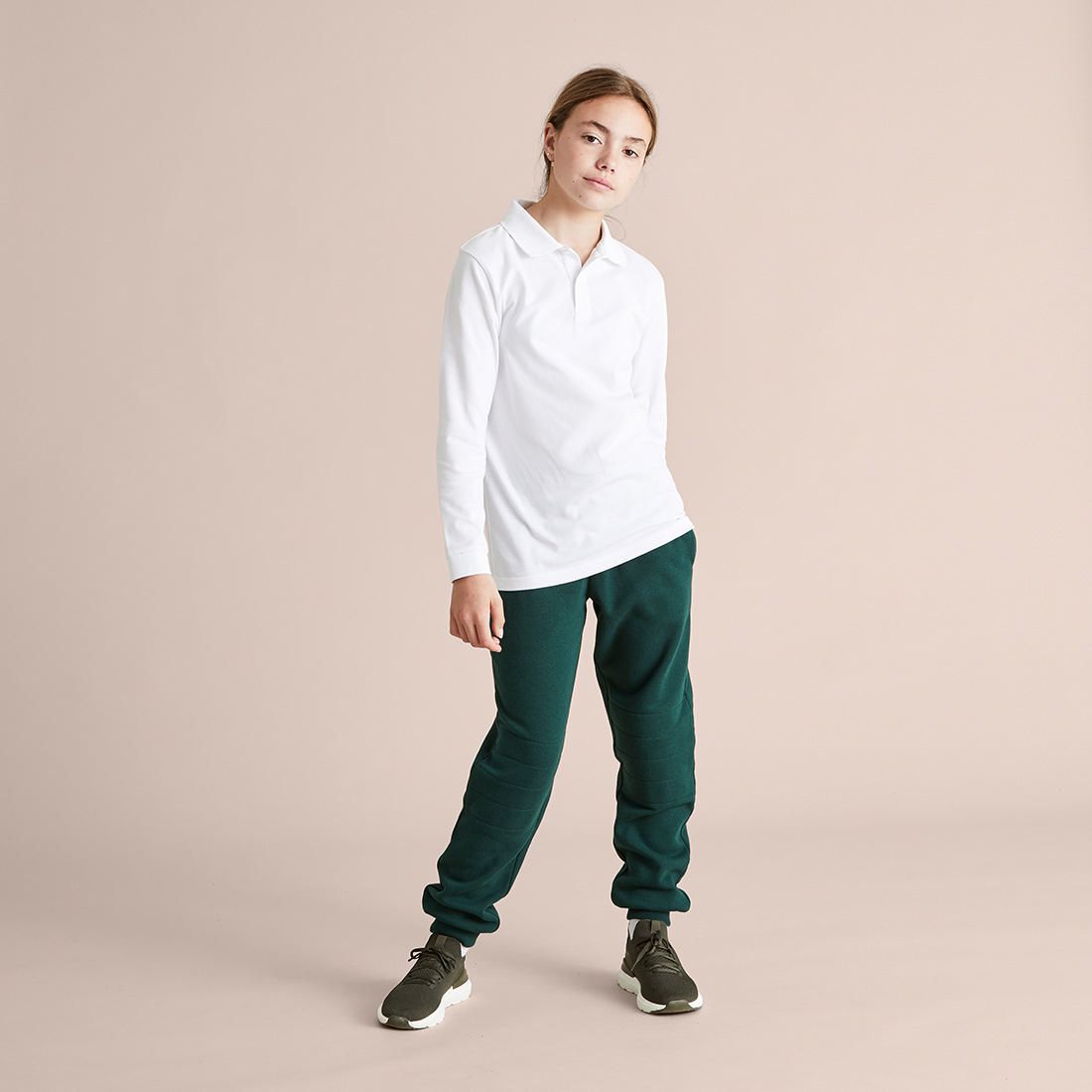 Double Knee School Fleece Trackpants 