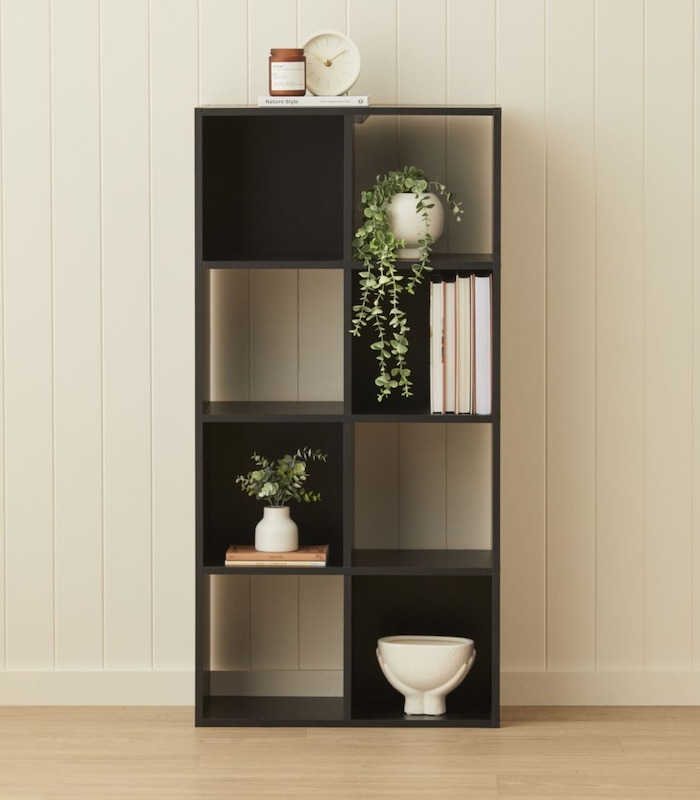 Black Cube Storage Unit