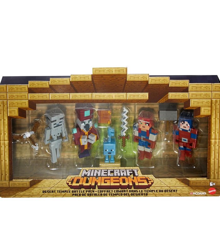 Minecraft Dungeons Figures Pack Target Australia