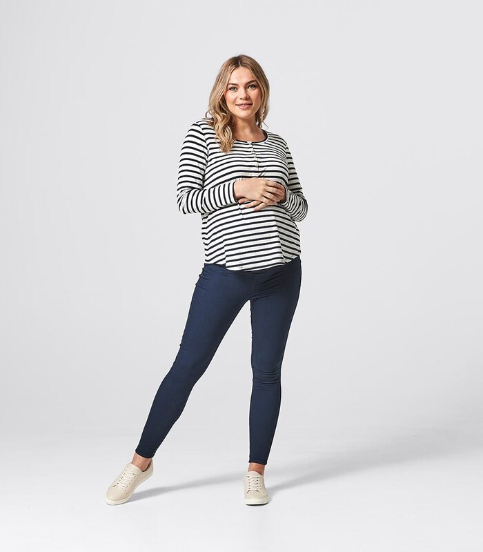 maternity rib henley nursing top target australia