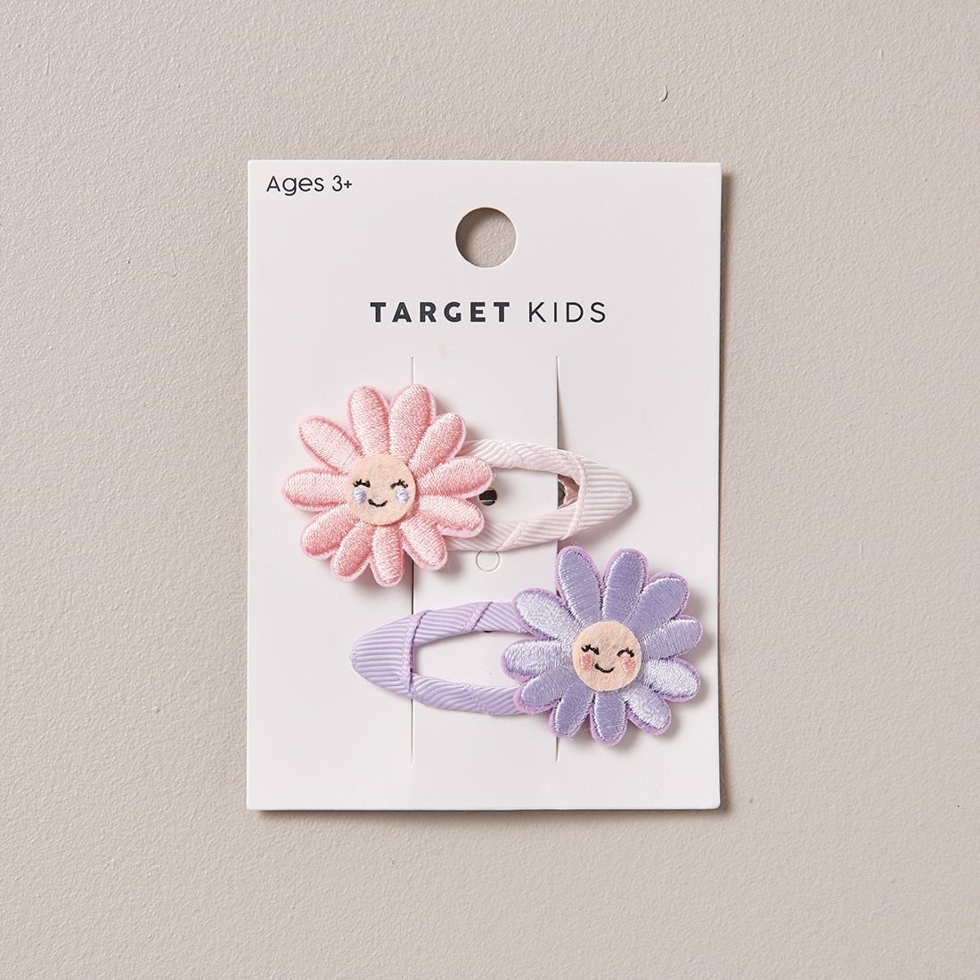 2 Pack Flower Snap Hair Clips Target Australia