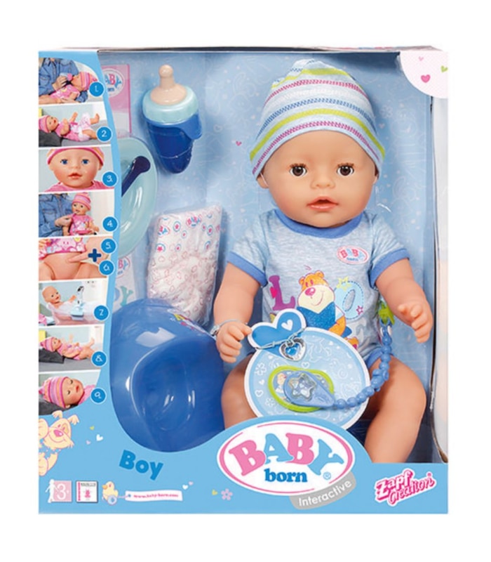Baby Born Reg Interactive Doll Target Australia