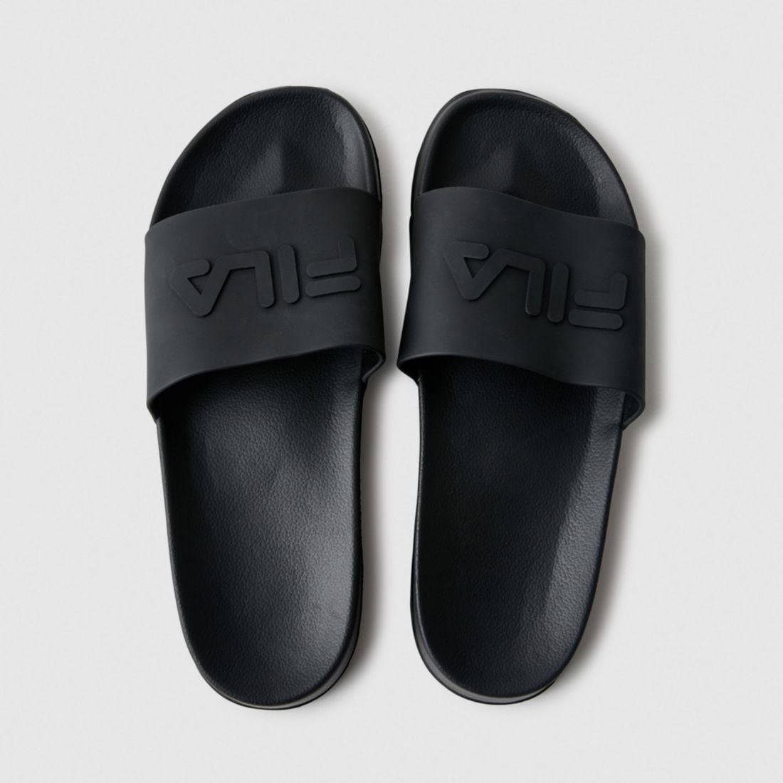 fila black slides