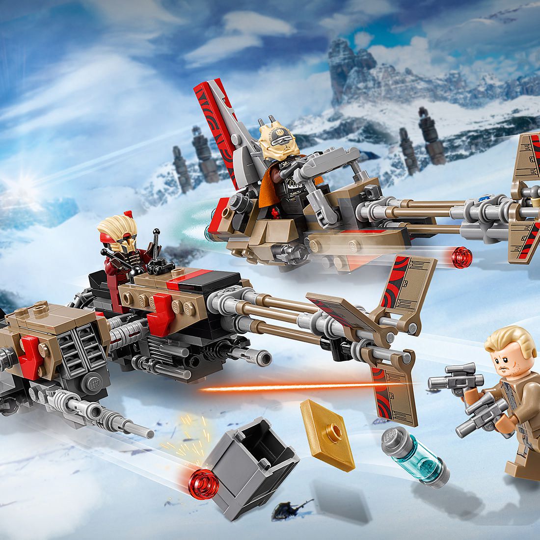 LEGO Star Wars Cloud Rider Swoop Bikes 75215 Target Australia