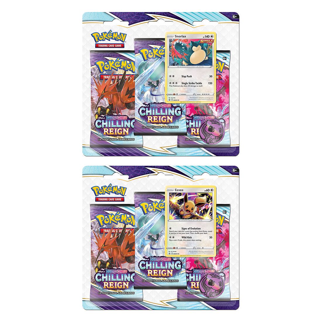 Pokemon TCG: Sword & Shield Chilling Reign Expansion 3 Pack