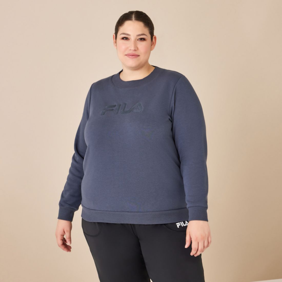 Fila Plus Size Bell Crew Jumper 