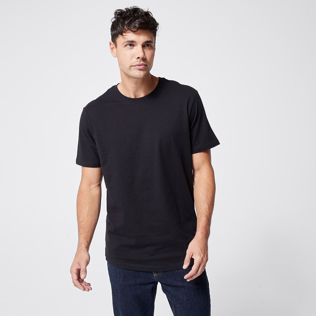 Curved Hem T-Shirt | Target Australia