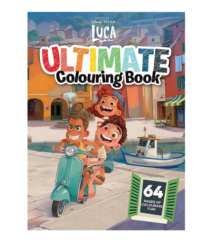 Disney-Pixar Luca: Ultimate Colouring Book