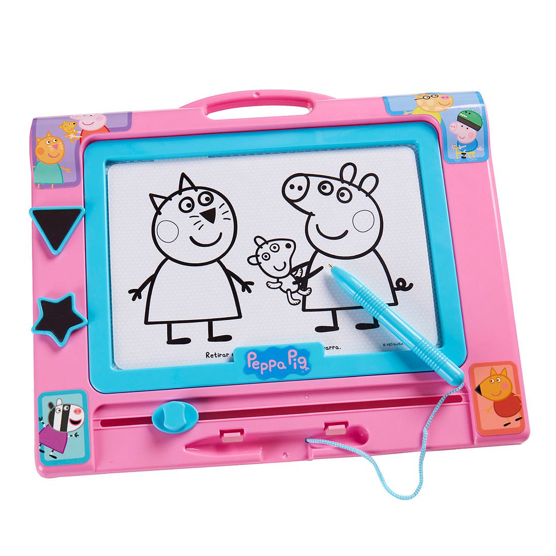 peppa pig magnetic drawing board