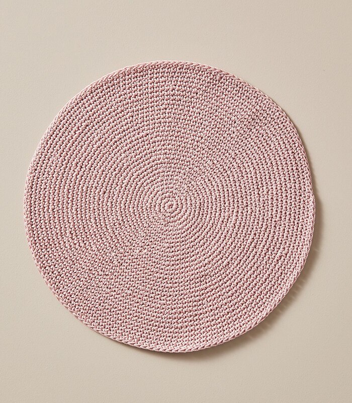 Round Knit Placemat Pink Target Australia Round Knit Placemat Pink Target, Pink Round Placemats Australia