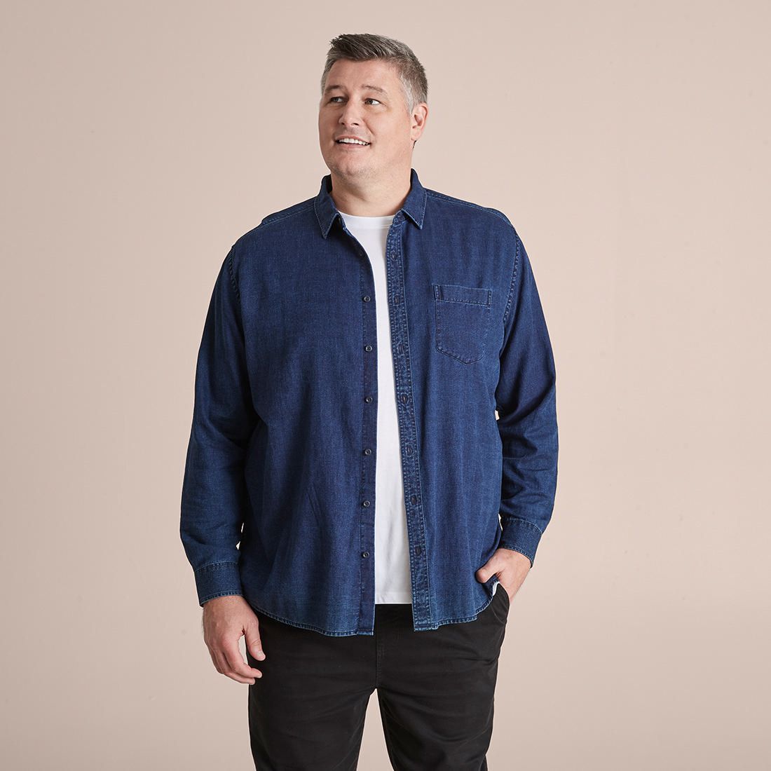 Mr Big Denim Shirt | Target Australia