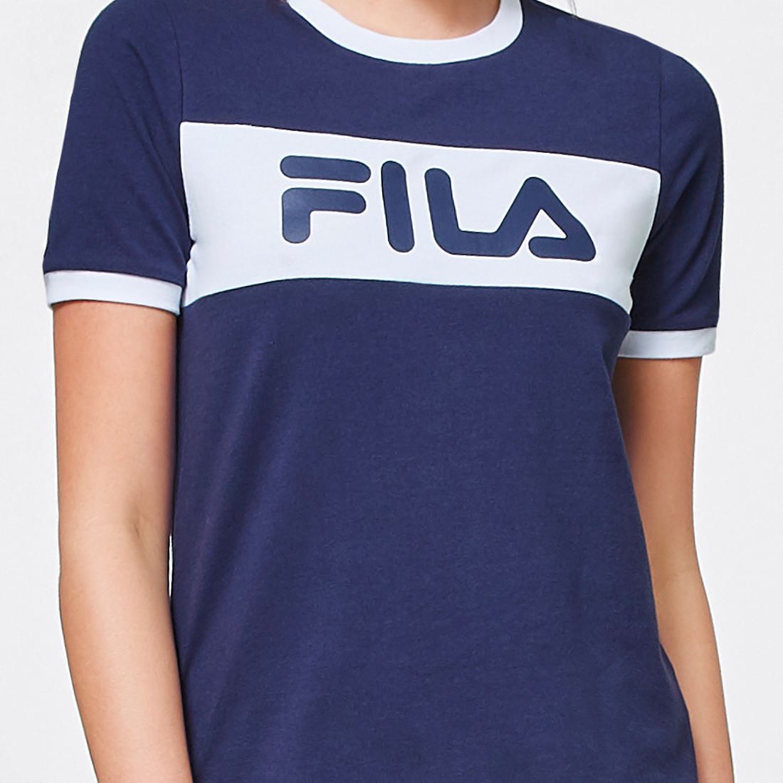 blue fila shirt