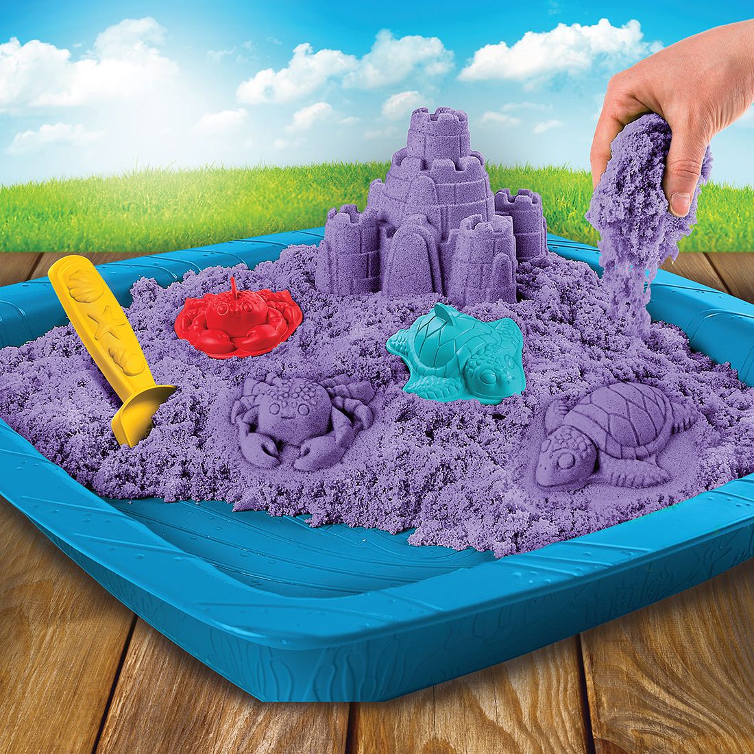 Kinetic Sand Sandbox Set Assorted Target Australia