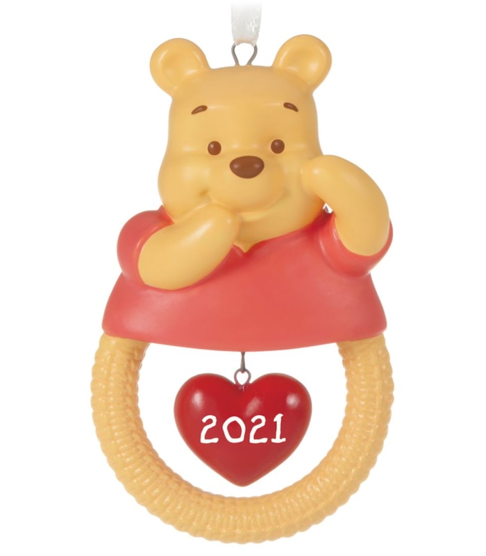 Hallmark First Christmas 2021 Hallmark Keepsake Disney Winnie The Pooh Baby S First Christmas 2021 Porcelain Christmas Ornament Target Australia