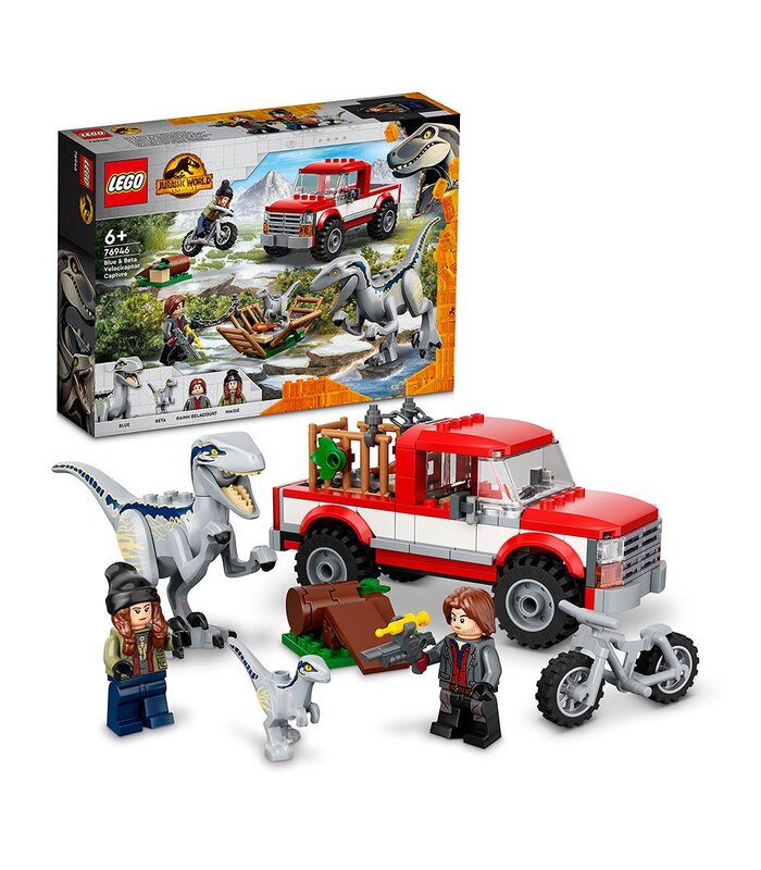 jurassic world blue lego