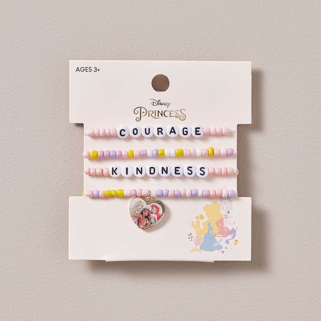 4 Pack Disney Princess Licensed Beaded Bracelets Target Australia