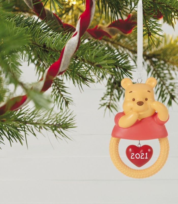Babys First Christmas Disney Ornament 2021 Hallmark Keepsake Disney Winnie The Pooh Baby S First Christmas 2021 Porcelain Christmas Ornament Target Australia