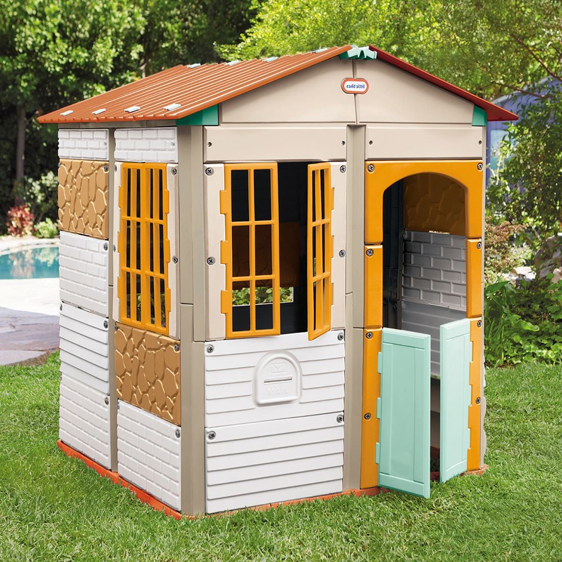 target cubby house plastic